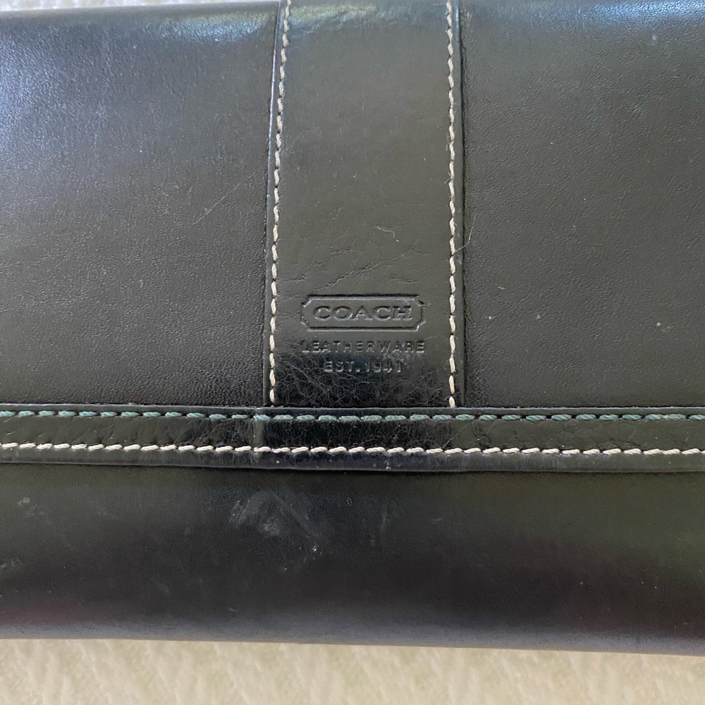 Coach Wallet - Black - Picture 2 of 4